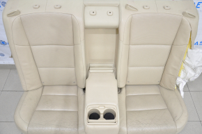 Задний ряд сидений 2 ряд Lexus ES300h ES350 13-18 без airbag, кожа бежевая стрельнувшая, потрескалась кожа, без подголовников