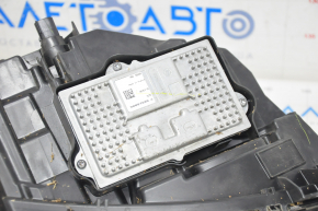 Фара передняя левая в сборе Ford Fusion mk5 17-20 LED, с DRL, песок, надлом креп