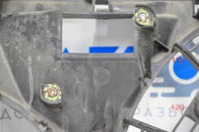 Диффузор кожух радиатора голый Toyota Highlander 11-13 hybrid заломаны болты, рассверлены отверстия
