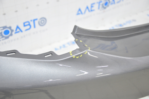 Бампер задний голый верх Chevrolet Volt 16- графит примят, оторваны фрагменты, сломаны крепления, запилен