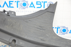 Накладка порога задняя правая Subaru Forester 19- SK черная, потерта