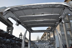 Крыша металл Toyota Highlander 08-13 под люк, на кузове, тычки