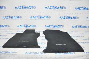 Комплект ковриков салона Subaru Forester 19- SK тряпка черн