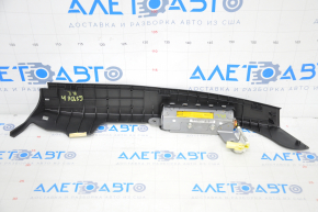 Подушка безопасности airbag задняя боковая левая Lexus GS300 GS350 GS430 GS450h 06-11 черная, ржавый пиропатрон