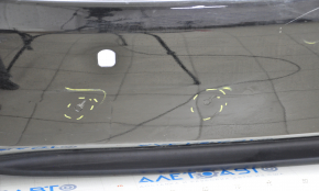 Бампер задний голый Lexus GS300 GS350 GS430 GS450h 06-07 под парктроники черный нет заглушек, сломаны крепления, царапины, крашенный