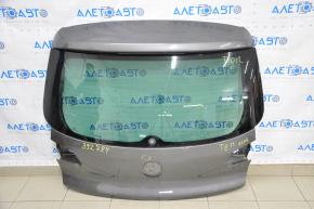 Дверь багажника голая со стеклом VW Tiguan 09-17 графит LD7R тычки