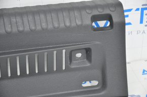 Накладка проема багажника VW Tiguan 09-17 черная царапины, затерта