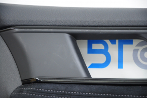 Обшивка двери карточка передняя правая Honda Clarity 18-21 usa черн, потерта