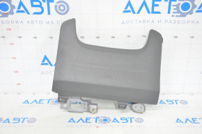 Подушка безопасности airbag коленная водительская левая Toyota Prius V 12-17 темно-серая, царапины, ржавый пиропатрон