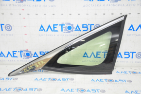 Форточка глухое стекло задняя правая Honda Clarity 18-21 usa с хромом