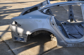 Четверть крыло задняя правая Tesla Model S 12-20 филенка алюминий, серебро, на кузове, тычки