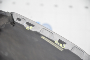 Бампер передний голый правая часть Honda Clarity 18-21 usa графит, надлом креп, царапины
