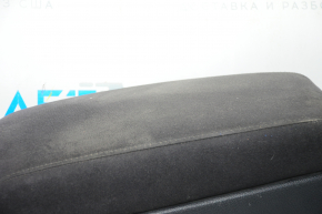 Консоль центральна підлокітник Nissan Altima 13-18 ганчірка чорна, під хімчистку, подряпини