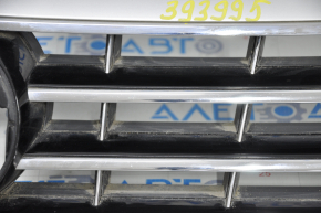 Грати радіатора grill VW Passat b8 16-19 USA під радар круїз, без емблеми, пісок