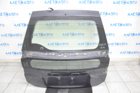 Дверь багажника голая со стеклом Toyota Prius 30 10-15 графит 8V1, с двумя стеклами