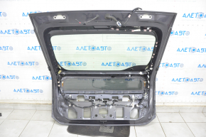Дверь багажника голая со стеклом Toyota Prius 30 10-15 графит 8V1, с двумя стеклами