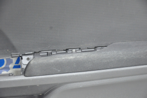 Обшивка двери карточка передняя правая Honda Civic X FC 16-21 4d тряпка черная с черной вставкой, под химч