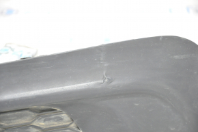 Решетка бампера левая Honda Civic X FC 16-18 структура, без птф, слом креп, надрыв, царапины