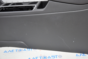 Консоль центральная подлокотник и подстаканники Ford Escape MK3 17- кожа черная titanium царапины