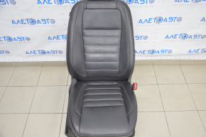 Пассажирское сидение Ford Escape MK3 13-19 с airbag, электро, кожа черная