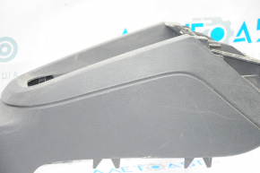 Консоль центральна підлокітник та підсклянники VW Jetta 11-18 USA чорний, під підлокітник, подряпини