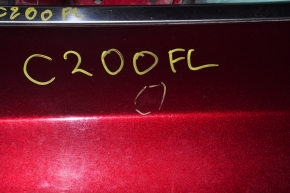 Дверь в сборе передняя левая Chrysler 200 15-17 красный, мелкие тычки