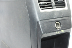 Консоль центральная подлокотник Lexus RX350 RX450h 16-19 черная, слом креп, царапины