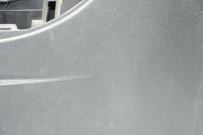 Консоль центральна підлокітник Nissan Leaf 13-17 чорна шкіра, подряпини, під хімчистку