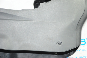 Консоль центральна підлокітник Nissan Leaf 13-17 ганчірка чорна, подряпини