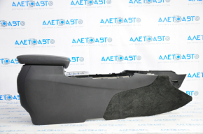 Консоль центральная подлокотник Acura MDX 14-16 дорест кожа черн, царапины