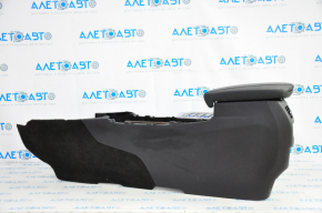 Консоль центральна підлокітник Acura MDX 14-16 дорест шкіра чорний, подряпини