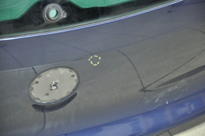 Двері багажника голі зі склом VW Tiguan 09-17 синій LH5X вм'ятина, тички