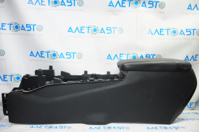 Консоль центральная подлокотник и подстаканники Nissan Altima 19- черн, царапины