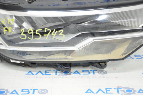 Фара передняя правая VW Jetta 19- в сборе LED топляк, надлом крепления
