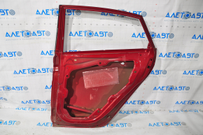 Дверь голая задняя правая Ford Fiesta 11-19 4d красный RR вмятина
