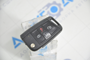 Ключ VW Jetta 19- 4 кнопки, раскладной царапины