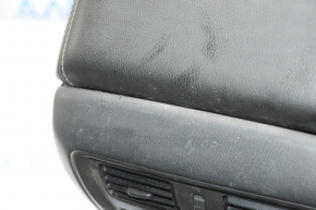Консоль центральная подлокотник Nissan Pathfinder 13-20 черн кожа, царапины