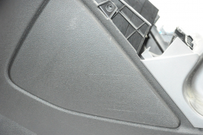 Консоль центральная подлокотник и подстаканники Ford Escape MK3 13-16 черн кожа, царапины, без заглушек