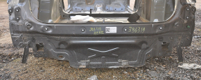 Задняя панель VW Jetta 19- 2 части, графит, на кузове