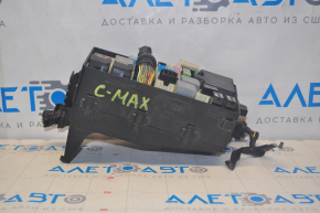 Блок предохранителей подкапотный Ford C-max MK2 13-18 сломано крепление, без крышки