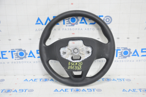Руль голый Ford Escape MK4 20- резина черная с накладкой руля