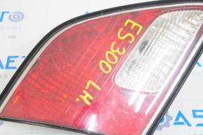 Ліхтар внутрішній кришка багажника лівий Lexus ES300 ES330 02-04 без проведення, під полірування