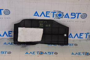 Накладка консолі збоку нижня права Nissan Leaf 13-17 чорна, дрібні подряпини