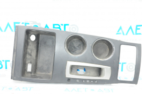 Накладка центральної консолі з підсклянниками Nissan Altima 13-18 тип 3, подряпини