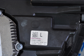 Фара передняя правая в сборе Nissan Leaf 11-17 LED без крепления, трещины на стекле