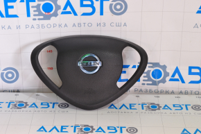Подушка безпеки airbag в кермо водійська Nissan Leaf 13-17 чорна