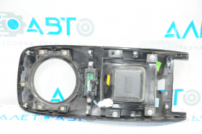 Накладка шифтера КПП Nissan Leaf 13-17 синій глянець, B MODE