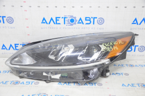 Фара передняя левая голая Ford Escape MK4 20-22 галоген + LED DRL, царапина, песок