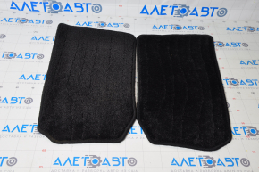 Комплект килимків Nissan Leaf 13-17 ганчірка чорний