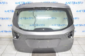 Дверь багажника голая со стеклом Ford C-max MK2 13-18 графит UJ, примята
